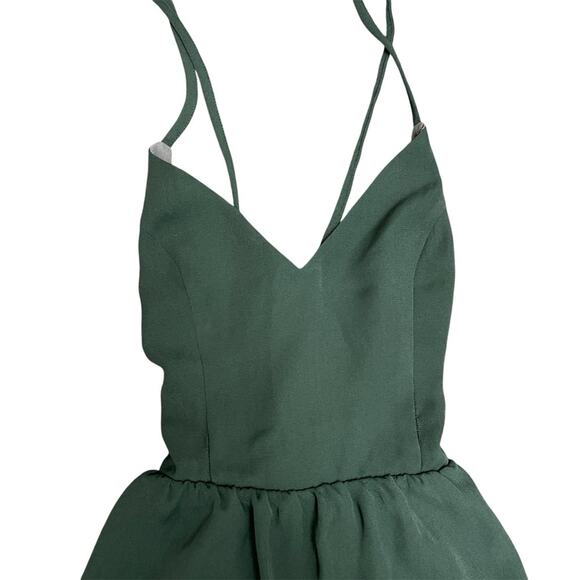 Tobi hunter green skater dress - Picture 4 of 9